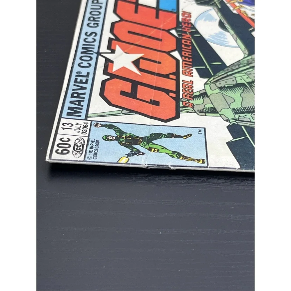 G.I. Joe A Real American Hero #13 Marvel 1983 2nd Cobra Commander Cameo‎